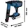 Bosch EXTH18V-50M ohne Akku + XL-BOXX