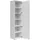 milino Multistauraum Schrank 50 x 195 x 40 cm Weiß