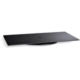 MELICONI Rotobase Elite M, Drehteller für Monitore und Fernseher, um 360° Drehbarer Standfuß, Belastbarkeit bis 70 kg, Gehärtetes Glas, Made in Italy, Schwarz