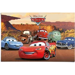 Poster REINDERS "Disney`s Cars Charaktere", bunt (farbe bild(er): mehrfarbig), B:91,5cm H:61cm, Papier, Bilder