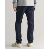 GANT Chinohose REGULAR TWILL CHINOS Regumit gefütterten Seitentaschen blau 31