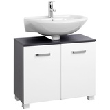 HELD MÖBEL Waschbeckenunterschrank »Bologna«, BxHxT: 70 x 54 x 35 cm - weiss