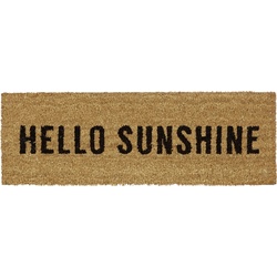 Relaxdays, Fussmatte, Hello Sunshine (75 x 25 x 1.5 cm)