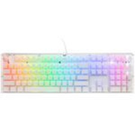 Ducky One 3 Aura White Gaming Tastatur RGB LED - MX-Silent-Red US