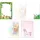 LYSCO Briefpapier Set Motivpapier Maus, Kater, Hase, Pony, Löwe, Giraffe (MPA-5224), tierisch-kindliches Flair, für alle Drucker geeignet.