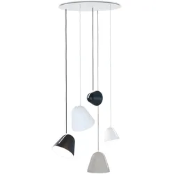 Nyta Multiple 5 Mehrfachbaldachin weiß (ohne Leuchten oder Kabel)