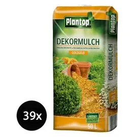 Ziegler Dekormulch 39 x 50 l goldgelb