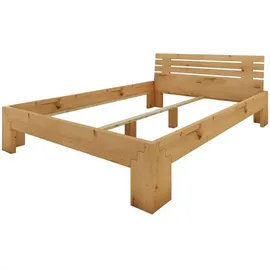MeinMassivholz LUZERN 180 x 200 cm Braun
