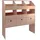MONSTER SHOP Werkzeugschrank Holzregal 102 cm braun
