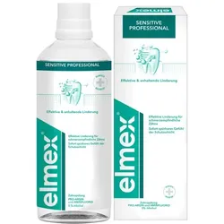 elmex Sensitive Professional Mundspülung zur Schmerzlinderung 400 ml