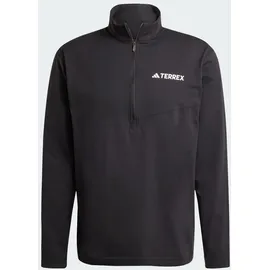 adidas Terrex Multi Climacool Halbreißverschluss-langarm-t-shirt - Black - L