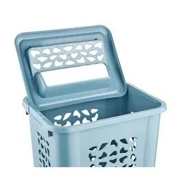 KEEEPER - Wäschekorb 45x34x60 cm Nordic Blue
