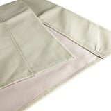Estexo Ersatz-Bezug Doppel-Sonnenliege Stoffbezug Gartenliege xxl Duo-Relaxliege Beige