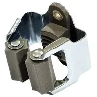 Trendline Gerätehalter 6 x 6 x 6cm Besenhalter Werkzeughalter Geräteleiste Stahl