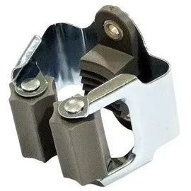 Trendline Gerätehalter 6 x 6 x 6cm Besenhalter Werkzeughalter Geräteleiste Stahl