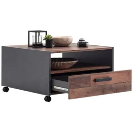 trendteam Old Wood Grau/Braun/Beige 70 x 40 x 70 cm