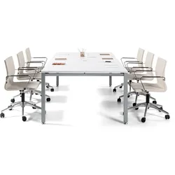 Konferenztisch Weiß Ital