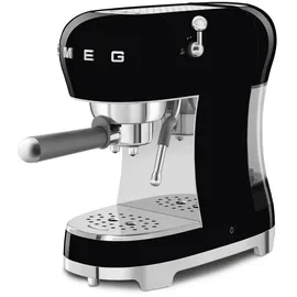 Smeg Espressomaschine ECF02BLEU Schwarz