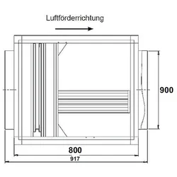 Abluftreinigungsanlage mit Aktivkohle 7200 m3/h