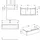 Geberit Waschtischunterschrank 1 Schublade 88,8 x 24,7 x 47,6 cm Lava
