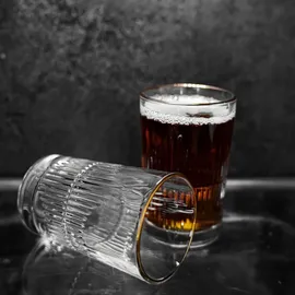 COFI Riffle-Design Wassergläser Set 12-tlg. 0,15 l