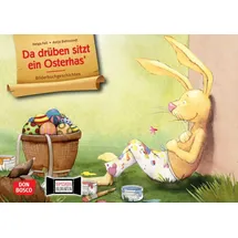 Don Bosco Da drüben sitzt ein Osterhas. Kamishibai Bildkartenset.