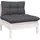 vidaXL Garten-Lounge-Set 6-tlg. anthrazit Kiefernholz