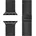 nalia Chronos Edelstahl-Armband für Apple Watch Magnet-Band Metallarmband - Stabil - Rostfrei Edelstahl Uhrenarmband, Schwarz