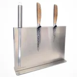 QUINTESSIO - XL Messerblock ohne Messer - magnetischer Messerhalter - Messerblock Magnetisch - Magnet Messerhalter - Messerhalter Magnetisch - Knife Holder - magnetischer Messerblock aus Edelstahl