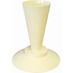 HYGOSTAR® Spritzbeutel-Absetzständer, Zum Absetzen und einfachen Befüllen von Einwegspritzbeuteln, Größe: 29 cm, Farbe: creme