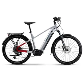 Haibike Trekking 7 2025 27,5 Zoll RH 50 cm soft grey/red/blue glänzend