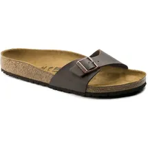 Birkenstock Madrid Birko-Flor dunkelbraun 42