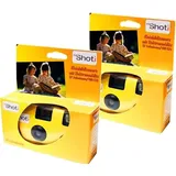 TopShot 2 x Einwegkamera Topshot gelb/rot Einwegkamera