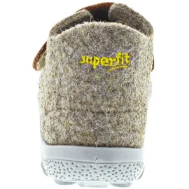 superfit Jungen - Schuhe HAPPY Slipper, Modern, BEIGE/GRAU 4000, 24