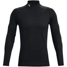 Under Armour ColdGear Armour Fitted Twist Mock Sportshirt Herren 001 black/white M
