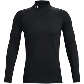 Under Armour ColdGear Armour Fitted Twist Mock Sportshirt Herren 001 black/white M