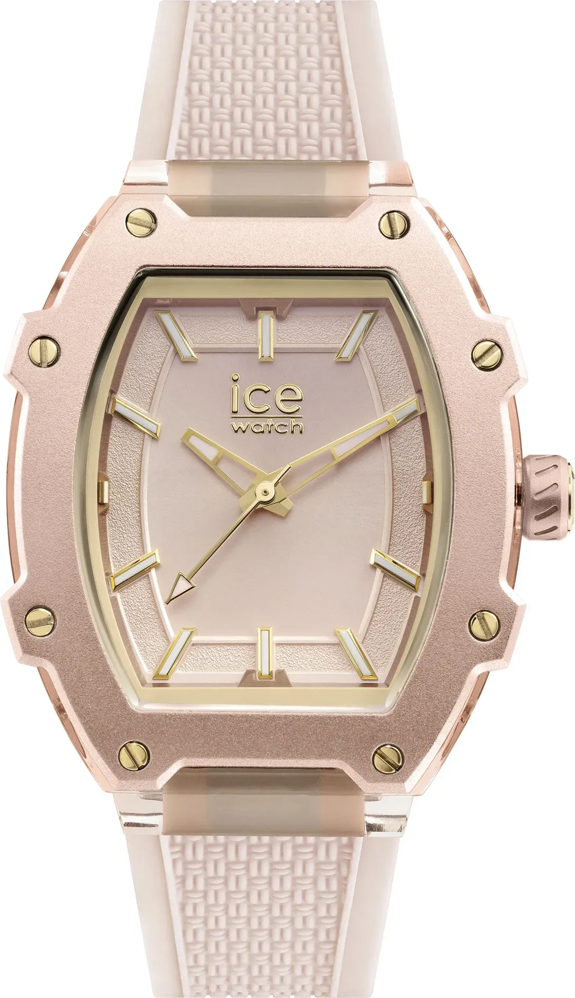 Quarzuhr ICE-WATCH "ICE boliday - Women Plastic Small 3H" Armbanduhren rosa Damen Armbanduhr, Damenuhr, Silikonarmband, analog