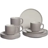 Ritzenhoff & Breker Jasper Kaffeeservice 12-tlg. taupe