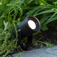 Markslöjd Garden 24 LED-Spotlight, schwarz, 15 Watt