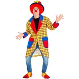 tectake® Herrenkostüm Clown Fridolin