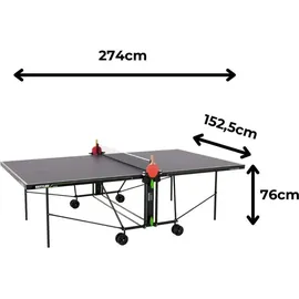 Kettler Tischtennisplatte K1 Outdoor Schwarz