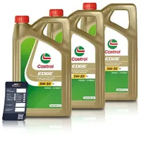 Castrol 15 L EDGE 5W-30 C1 + Ölwechsel-Anhänger [Hersteller-Nr. 15F827]