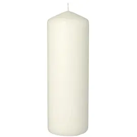 Papstar Stumpenkerze Ø 70 mm 200 mm weiß