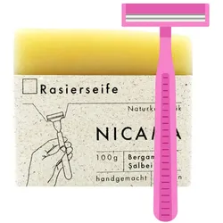 Nicama Rasierseife 100 g Unisex