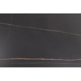 VCM Malta Esstisch 90x90cm Schwarz.