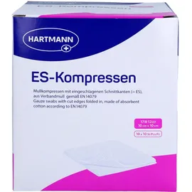 Hartmann ES-KOMPRESSEN steril 10 x 10 cm Großpackung 100 St.