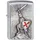 Zippo Sturmfeuerzeug - Crusade Victory, Brushed Chrome, Emblem - Nachfüllbar - Wiederverwendbar - Windfestes Design - Geschenkbox - Made in USA