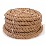vidaXL Seil 100% Jute 20 mm 50 m Beige