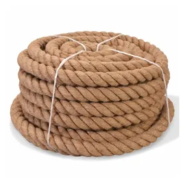 vidaXL Seil 100% Jute 20 mm 50 m Beige