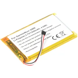 AccuCell Akku passend für den Garmin Nuvi 2460 Akku 361-00051-02, 361-00051-00